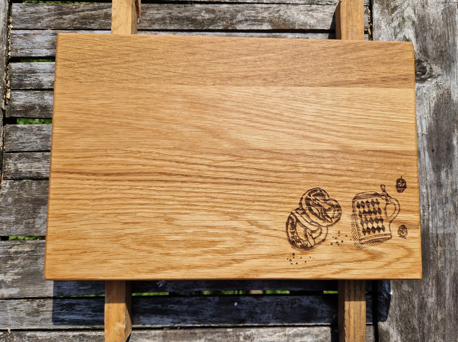 Schneidebrett "Brotzeit"