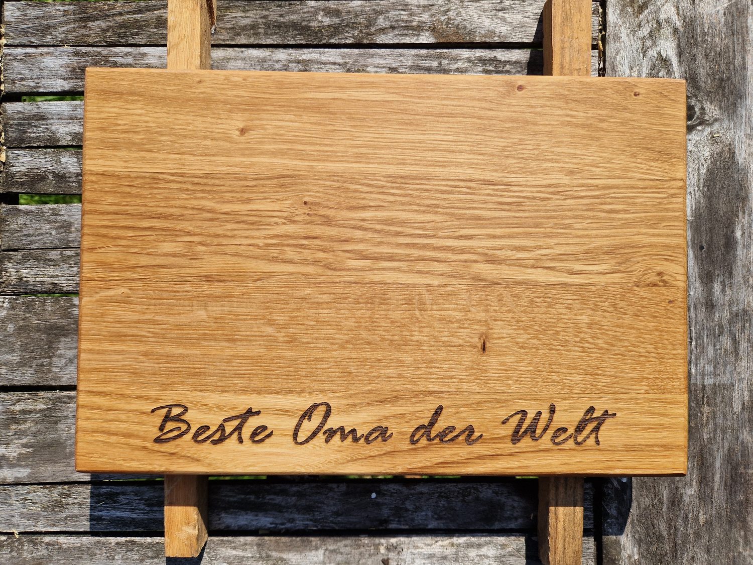 Brotzeitbrett "Beste Oma der Welt"