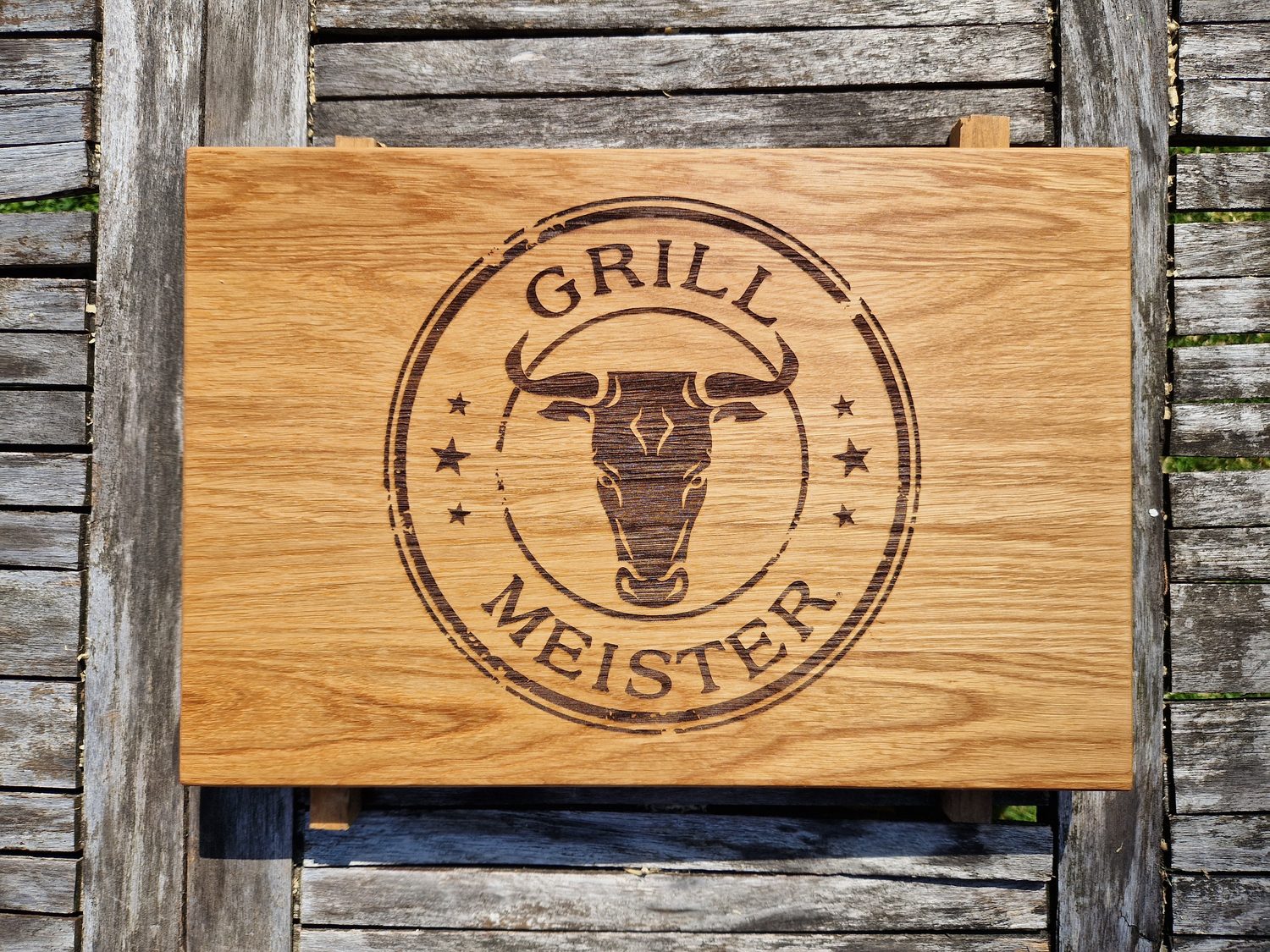 Schneidebrett "Grill Meister"