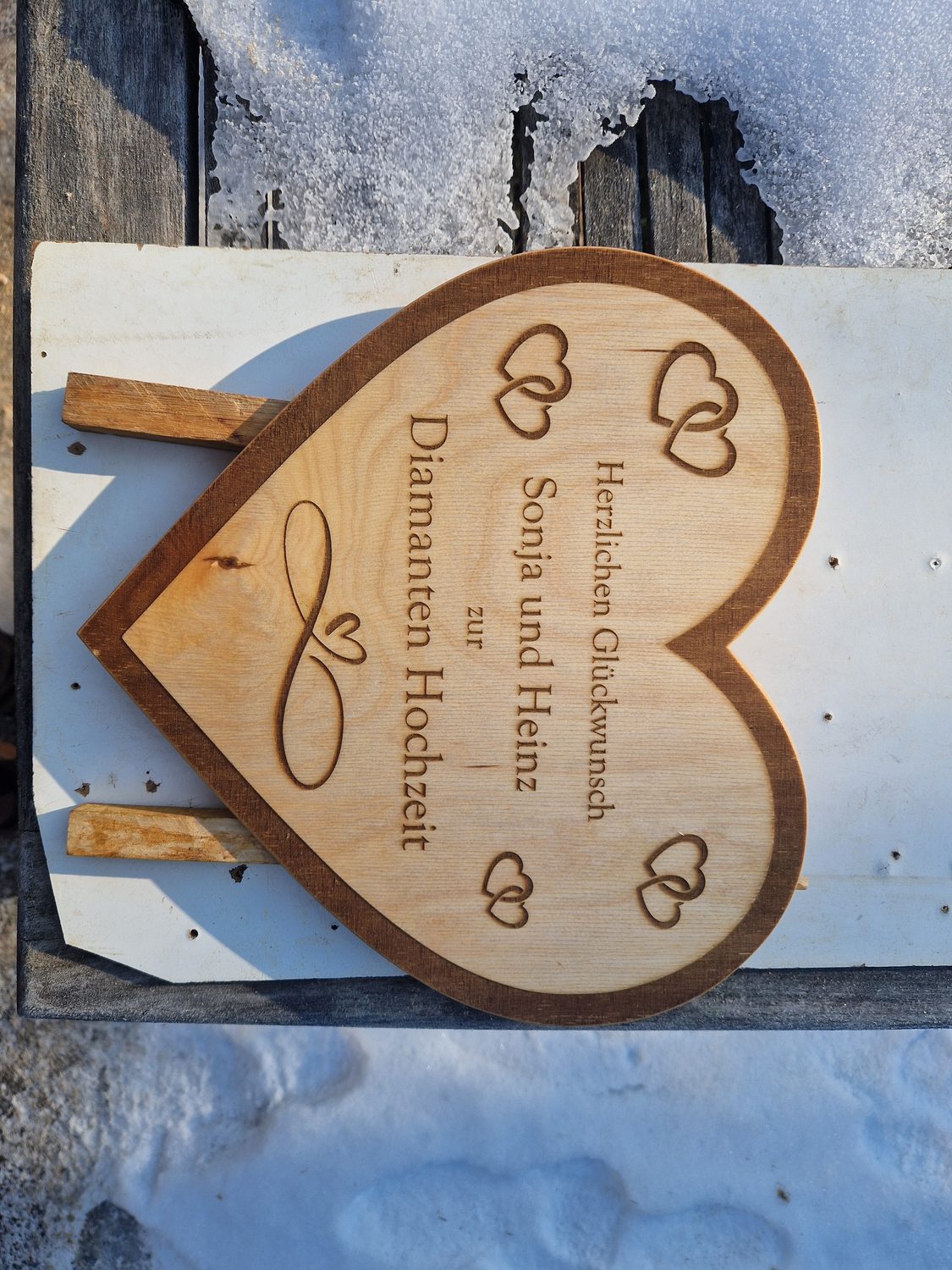 Individuelle Geschenkkarte zum Jubiläum, Geburtstage ect.