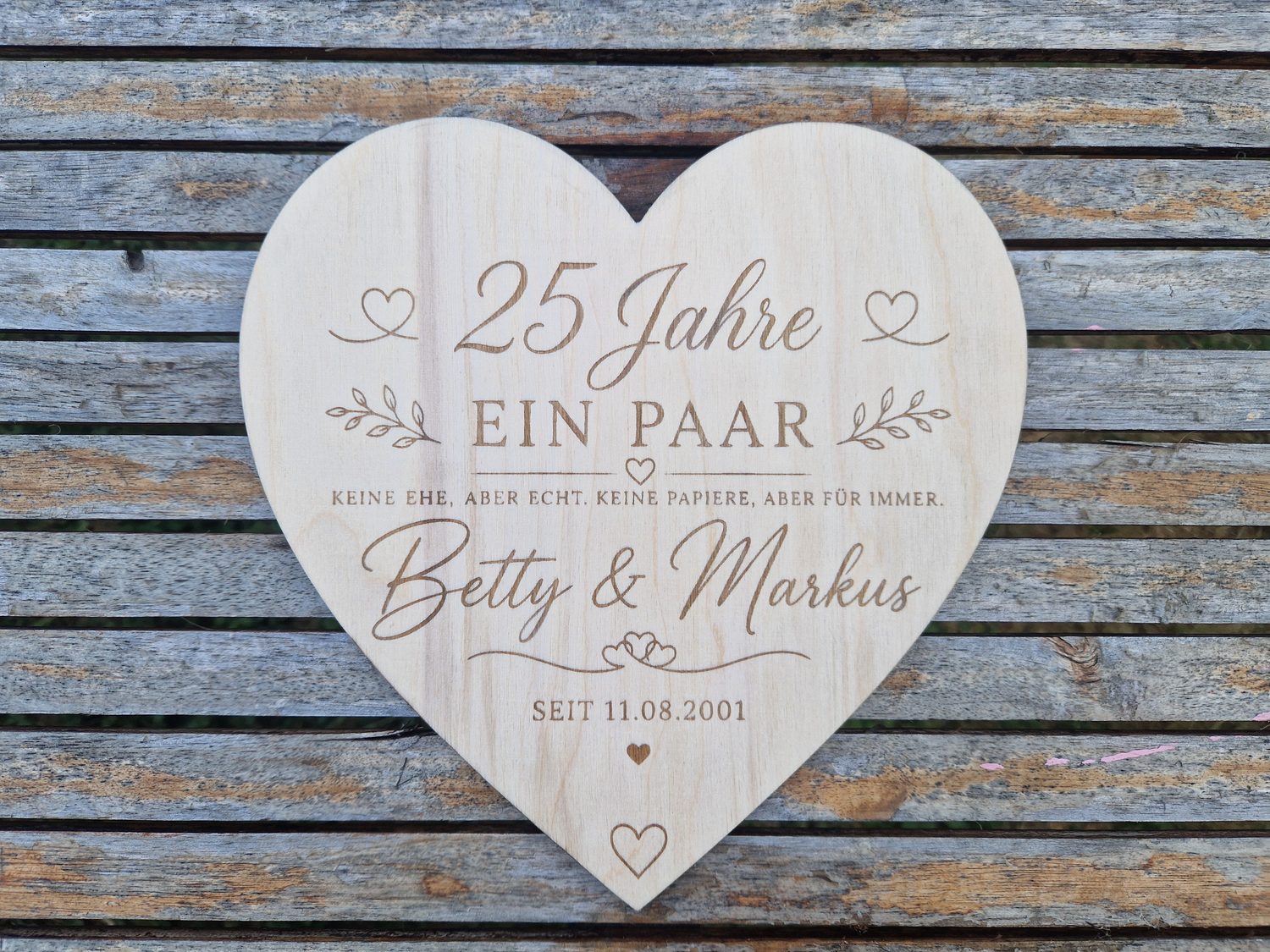 Personalisierte Glückwunschkarte