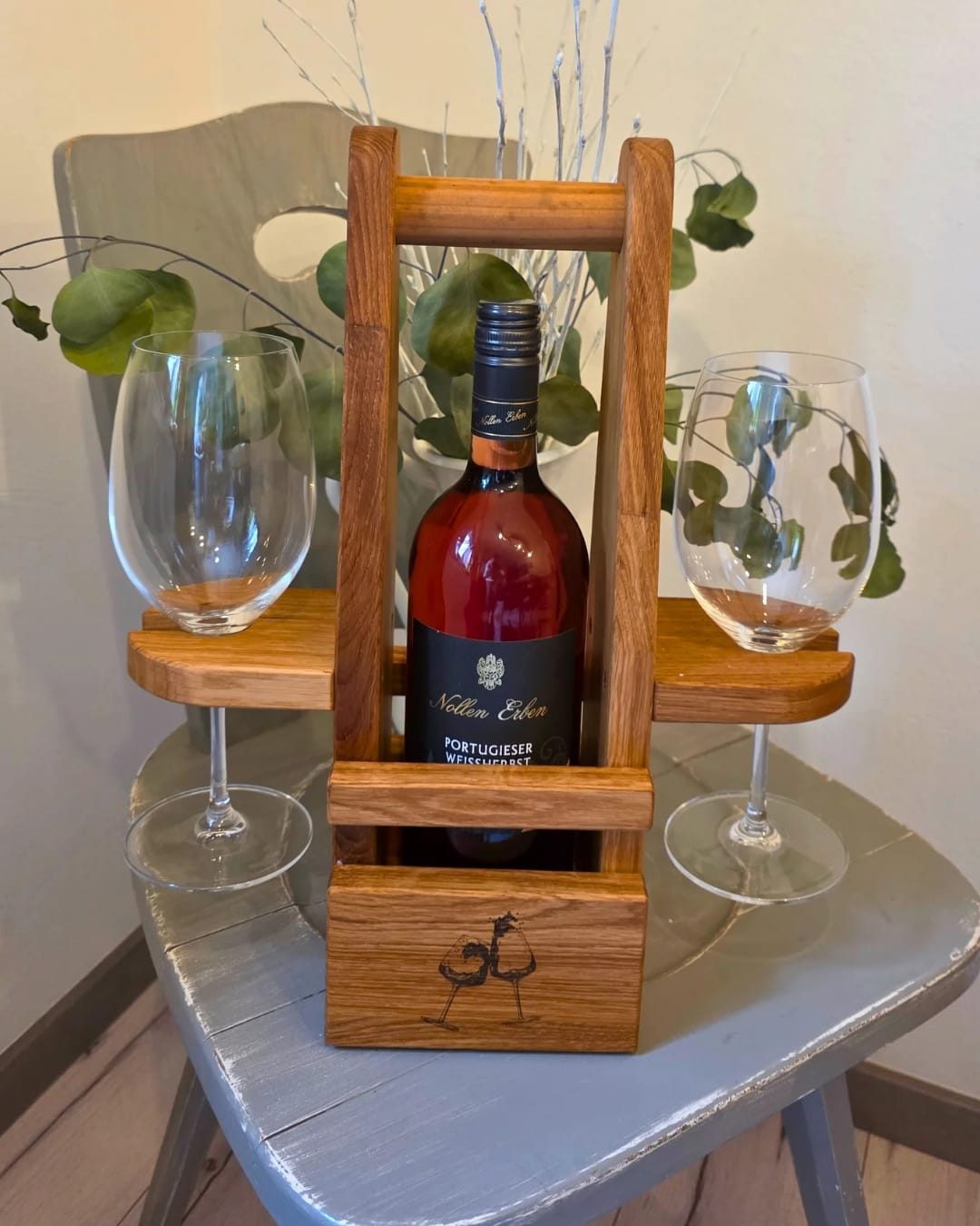 Weinkist´l aus Eichenholz